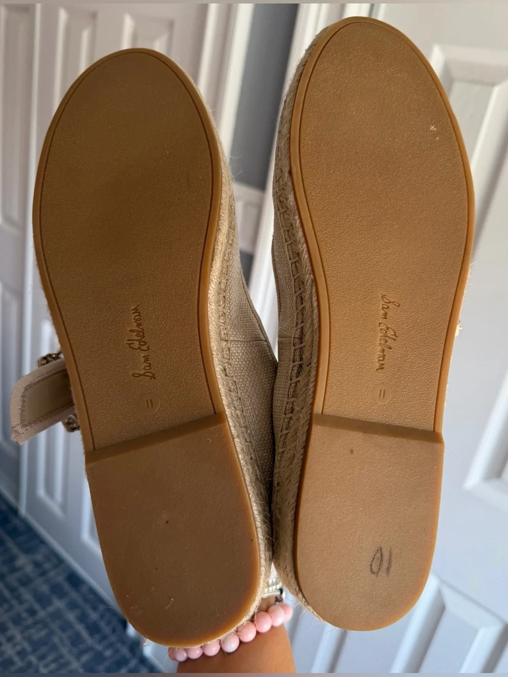 Sam Edelman Maddy Mary Jane Espadrille Shoes Women, Size: 11